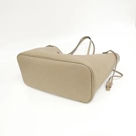 Louis Vuitton-Louis Vuitton Monogram Empreinte Neverfull MM Handbag-Grey,Monogram