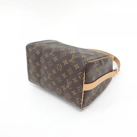 Louis Vuitton-Sac Boston Louis Vuitton Monogram Speedy Bandoulière 25 cm-Marron,Monogramme