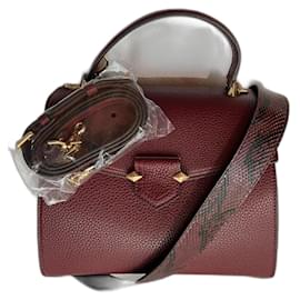 Louis Vuitton-Louis Vuitton + Pourchet-Dark red