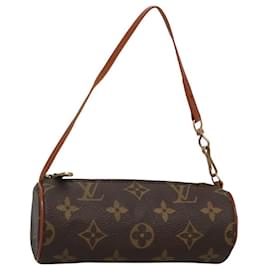 Louis Vuitton-LOUIS VUITTON Monogram Papillon Pouch Vintage LV Auth ar13360-Monogram
