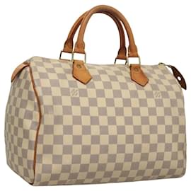 Louis Vuitton-LOUIS VUITTON Damier Azur Speedy 30 Hand Bag N41533 LV Auth 117733-Other