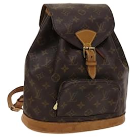 Louis Vuitton-LOUIS VUITTON Monogram Montsouris MM Backpack M51136 LV Auth 117152-Monogram
