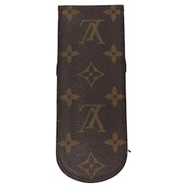 Louis Vuitton-LOUIS VUITTON Monogram Etui Stilo Pen Case M62990 LV Auth BA1215-Monogram
