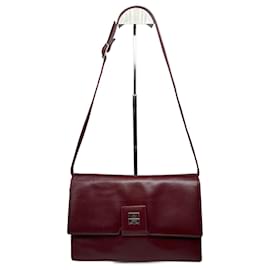 Givenchy-Vintage  Givenchy 4G leather bag burgundy-Dark red