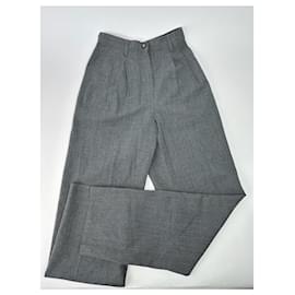 Balenciaga-Pantalon BALENCIAGA T.international M Laine-Gris