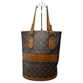 Louis Vuitton-LOUIS VUITTON Handbags T.  Synthetic-Brown