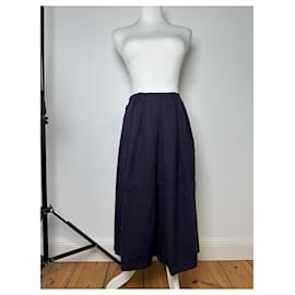 Dior-DIOR Skirts T.international L Wool-Navy blue