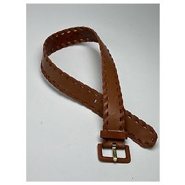Cinto de couro Loewe vintage marrom Marrom