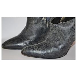 Gianni Versace-ankle boots-Black,Grey