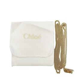 Chloé-Chloé Gold Metal Chain Necklace-Golden