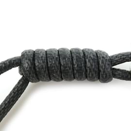 Louis Vuitton-Louis Vuitton Damier Graphite Keyring-Silvery,Dark grey