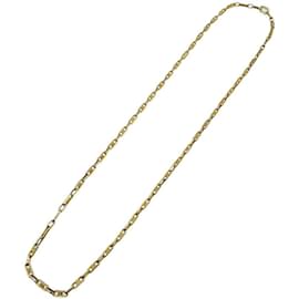 Céline-Celine Macadam Long Gold Plated Necklace-Golden