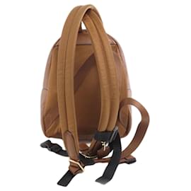 Coach-Coach Leather Backpack-Brown