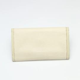 Louis Vuitton-Louis Vuitton Suhali Long Wallet-White