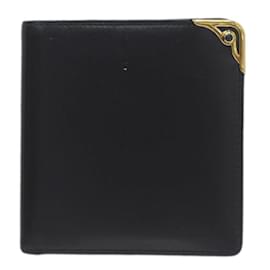 Cartier-Cartier Bi-fold Wallet in Navy-Navy blue
