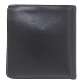 Cartier-Cartier Bi-fold Wallet in Navy-Navy blue