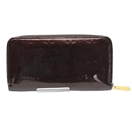 Louis Vuitton-Louis Vuitton Amarante Long Wallet-Dark red