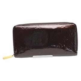 Louis Vuitton-Louis Vuitton Amarante Long Wallet-Dark red