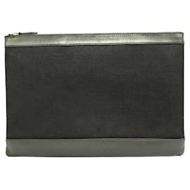 Balenciaga-Pochette Balenciaga Navy Clip L-Noir