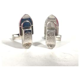 Louis Vuitton-Louis Vuitton M64496 Silver Accessories Cuffs-Silvery