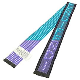 Fendi-Fendi Blue Bandeau Scarf-Blue