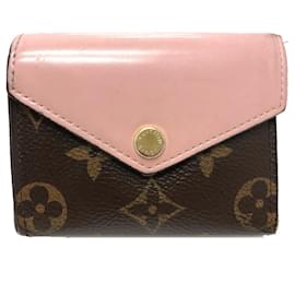 Louis Vuitton-Louis Vuitton Brown Tri-Fold Wallet-Brown