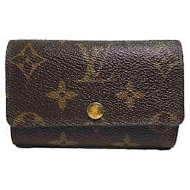 Louis Vuitton-Louis Vuitton Multicle 6 Monogram Key Case-Brown