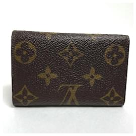 Louis Vuitton-Louis Vuitton Multicle 6 Monogram Key Case-Brown