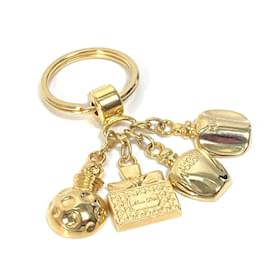 Christian Dior-Christian Dior Gold Plated Keyring-Golden
