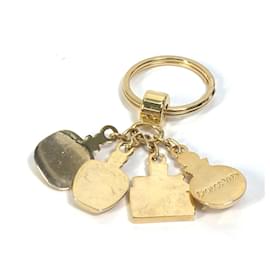 Christian Dior-Christian Dior Gold Plated Keyring-Golden
