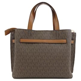 Michael Kors-Michael Kors Emilia Handbag-Brown