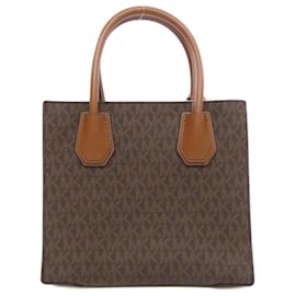 Michael Kors-Michael Kors MK Signature Handbag-Brown