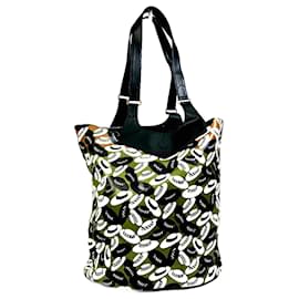 Fendi-Fendi Vintage Brown and Black Tote Bag-Brown
