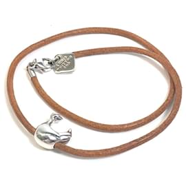 Louis Vuitton-Louis Vuitton M80647 Kiwi Double Bracelet Choker-Silvery