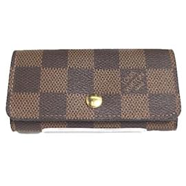 Louis Vuitton-Louis Vuitton Damier Canvas Keycase-Brown