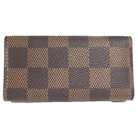 Louis Vuitton-Louis Vuitton Damier Canvas Keycase-Brown