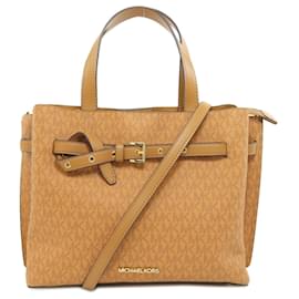 Michael Kors-Michael Kors Emilia Handbag-Brown
