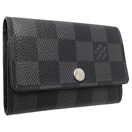 Louis Vuitton-Louis Vuitton Damier Graphite Keycase-Damier ebene