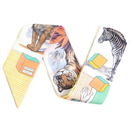 Hermès-Hermes Twilly Silk Scarf-Multiple colors