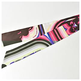 Hermès-Hermes Twilly Scarf Muffler-Pink