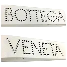 Bottega Veneta-Bottega Veneta Punching Keychain Charm-Silvery,White
