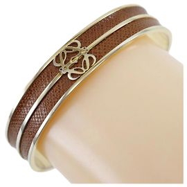 Loewe Gold Plated Bangle Golden