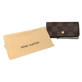 Louis Vuitton-Louis Vuitton Damier Canvas Keycase-Brown