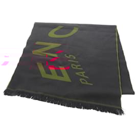 Givenchy-Givenchy Black Wool Stole-Black