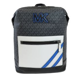 Michael Kors MK Signature Black Backpack Black