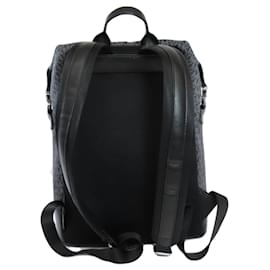 Michael Kors-Michael Kors MK Signature Black Backpack-Black