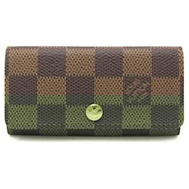 Louis Vuitton-Louis Vuitton Damier Multicles 4 Key Case-Damier ebene