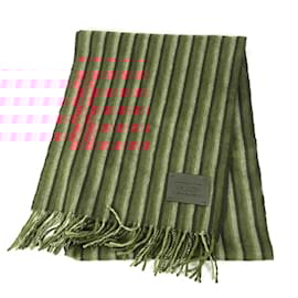 Louis Vuitton-Louis Vuitton Red Wool Stole-Red