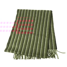 Louis Vuitton-Louis Vuitton Red Wool Stole-Red