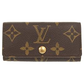 Louis Vuitton-Louis Vuitton Monogram Keycase-Brown,Monogram